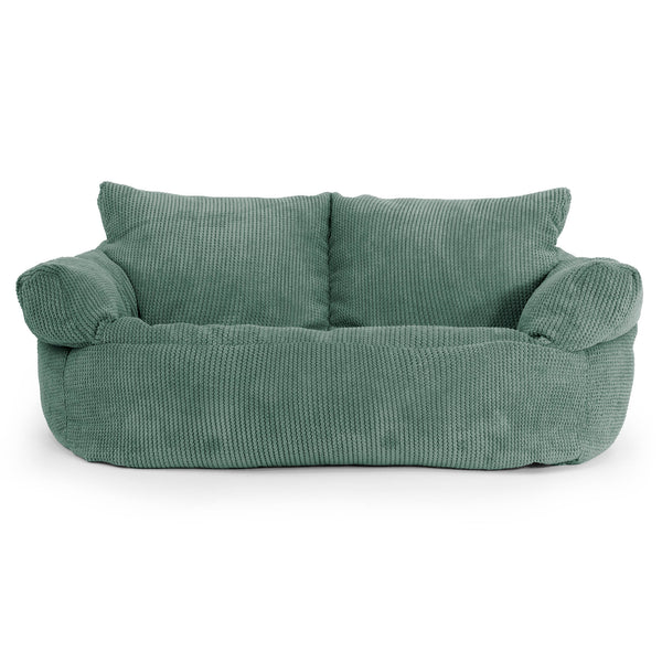 Joséphine Canapé Pouf - Pompon Vert Mousse 01