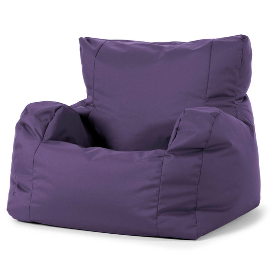 Joséphine Pouf Fauteuil Design - Entretien Facile Extérieur Violet 01