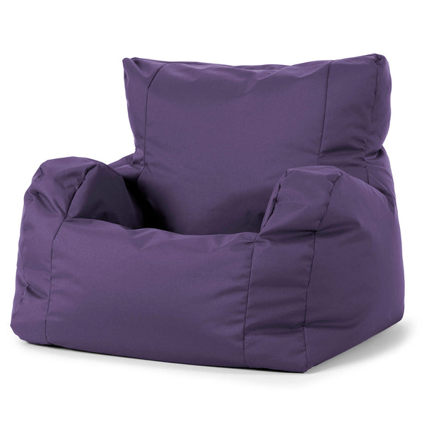 Joséphine Pouf Fauteuil Design - Entretien Facile Extérieur Violet 01
