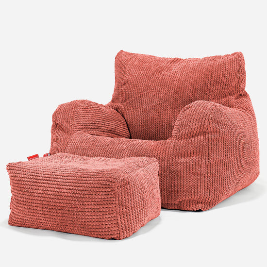 Joséphine Pouf Fauteuil Design - Pompon Citrouille 02