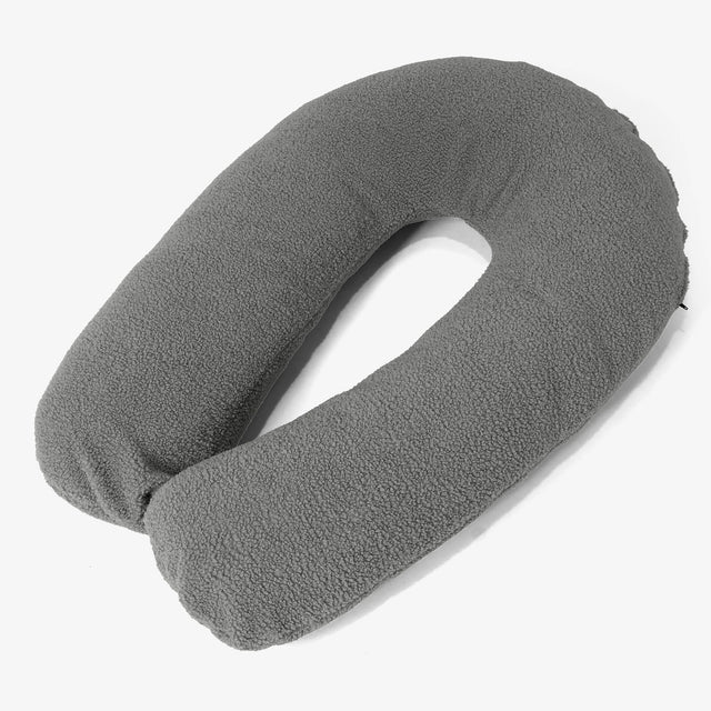 Oreiller Câlin - Bouclé Gris 01