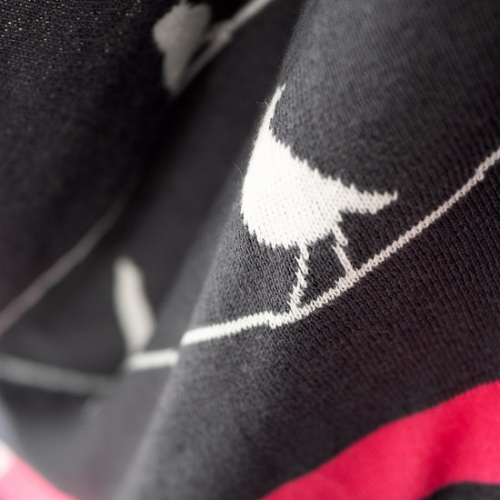 Couverture / Plaid - Tricoté Bird 05