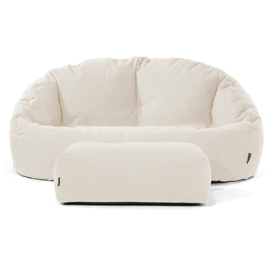 Pouf Canapé Bubble - Bouclé Ivoire 02