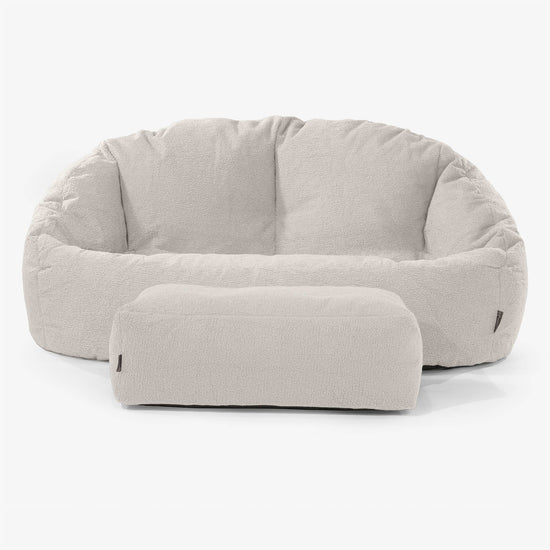 Pouf Canapé Bubble - Bouclé Ivoire 02