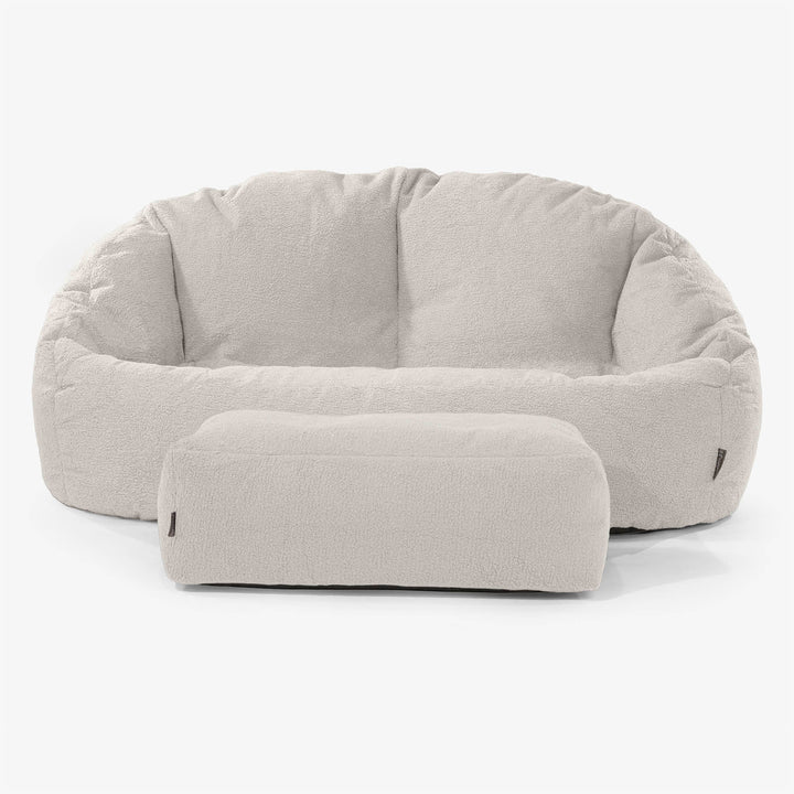Pouf Canapé Bubble - Bouclé Ivoire 02