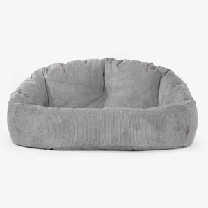 Pouf Canapé Bubble - Pompon Anthracite