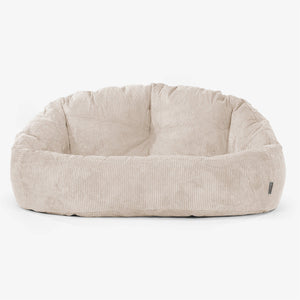 Pouf Canapé Bubble - Pompon Crème