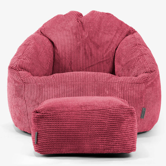 Pouf Chaise Bubble - Pompon Rouge pastel 02