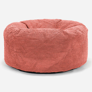 Pouf Design Rond - Pompon Citrouille