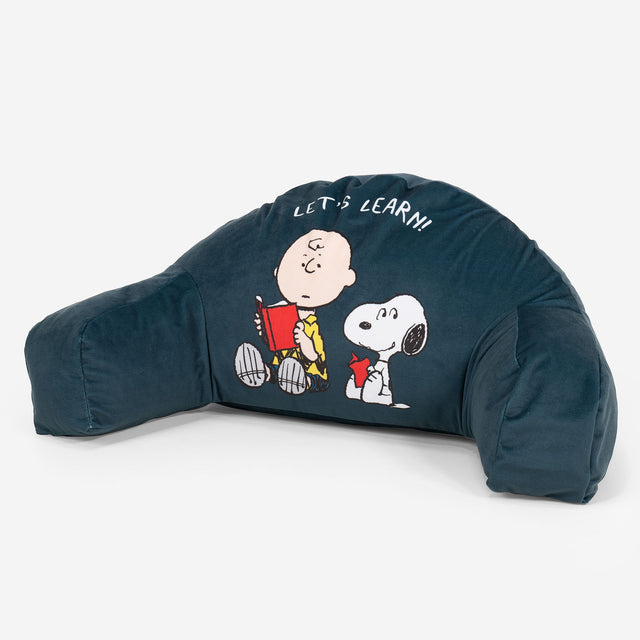 Snoopy Coussin de Lecture avec Dossier pour Enfants - Apprenons Ensemble 01