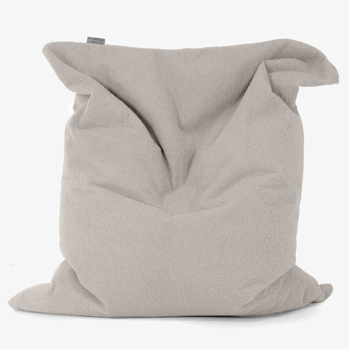 Pouf Géant XXL - Bouclé Ivoire 01