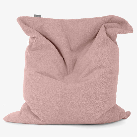 Pouf Géant XXL - Bouclé Rose 01