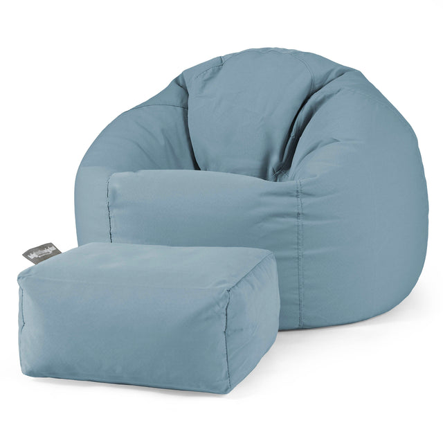SoleiStorm™ Ultra 2000 h+ Pouf Poire Classique - Olefin Bébé Bleu 02