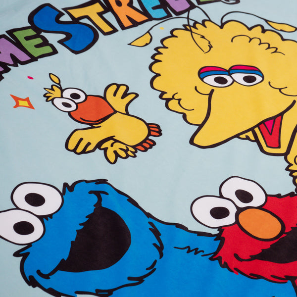 Plaid / Couverture - Sesame Street Fabric Close-up Image