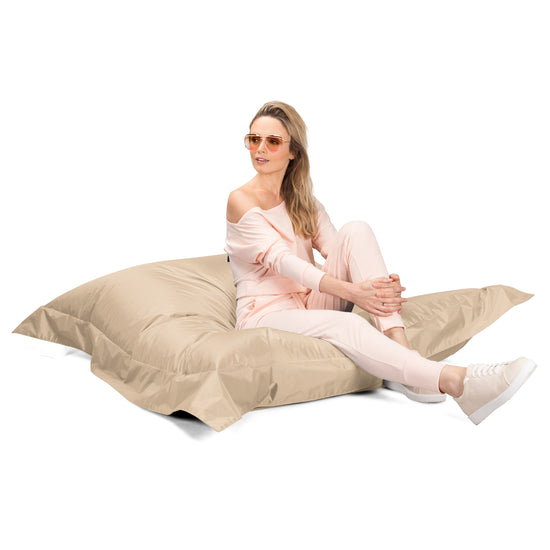 Pouf Géant XXL Original - SmartCanvas™ Beige 03