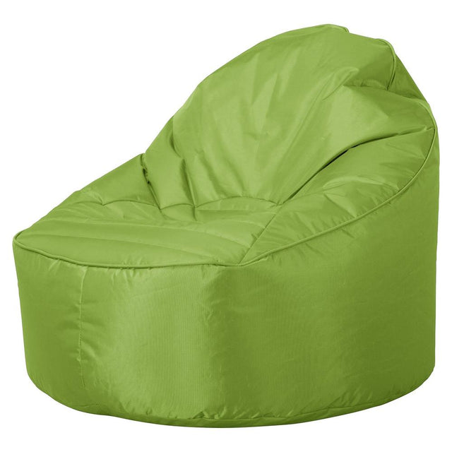 Pouf Enfant Rembourré 2-6 ans - SmartCanvas™ Vert Acide 01