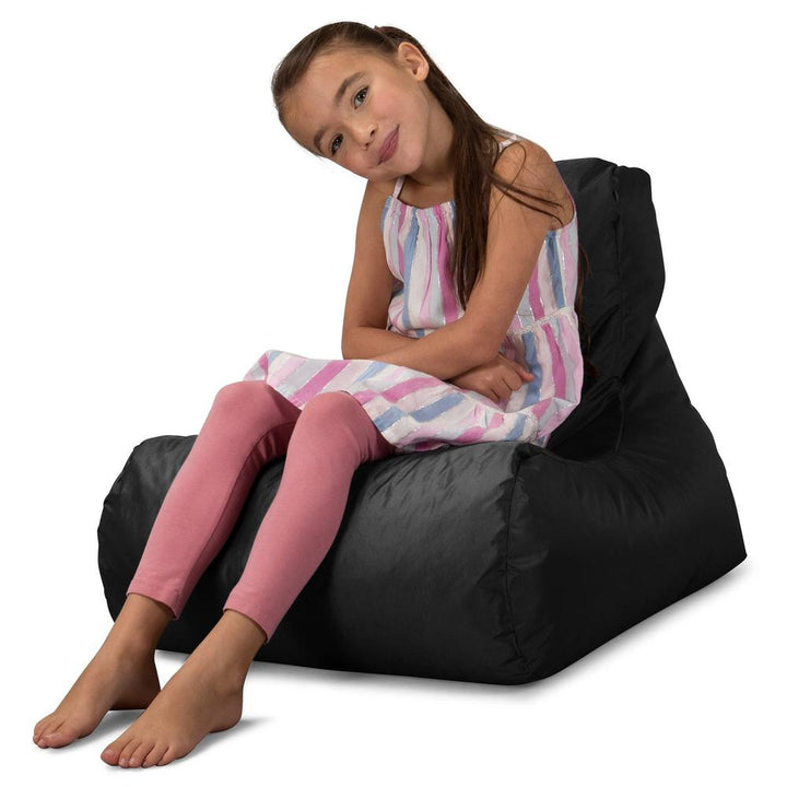 Big Bertha Original, Pouf Relax Enfant, Extérieur, Noir