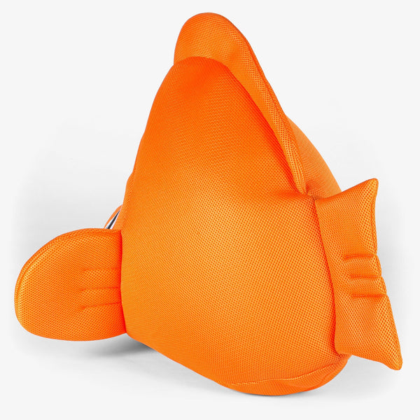 Jouet Piscine Poisson-clown Pour Enfants 3-8 ans - Orange Fabric Close-up Image