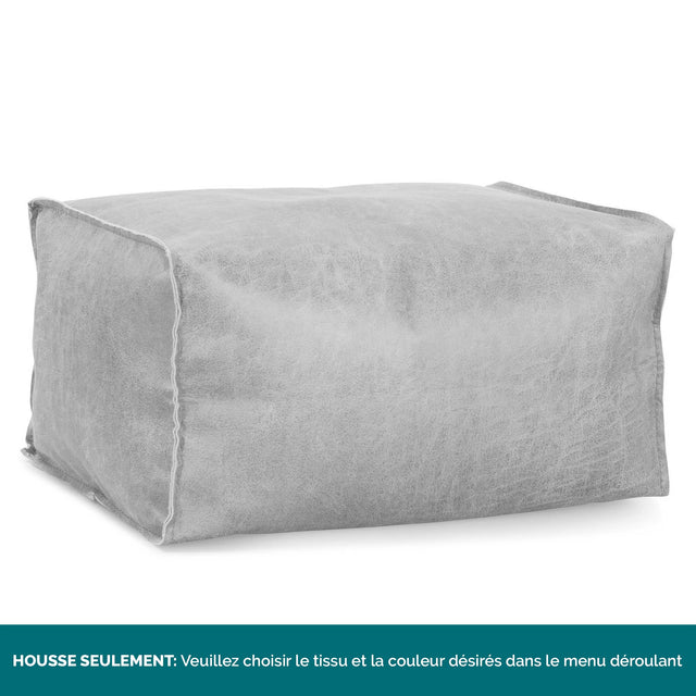 Pouf Repose Pied HOUSSE SEULE - Remplacement / Pièces détachées 01