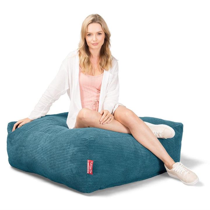 CloudSac 250 Pouf Ottomane Repose-pieds à Mémoire de Forme HOUSSE SEULE - Remplacement / Pièces détachées 012