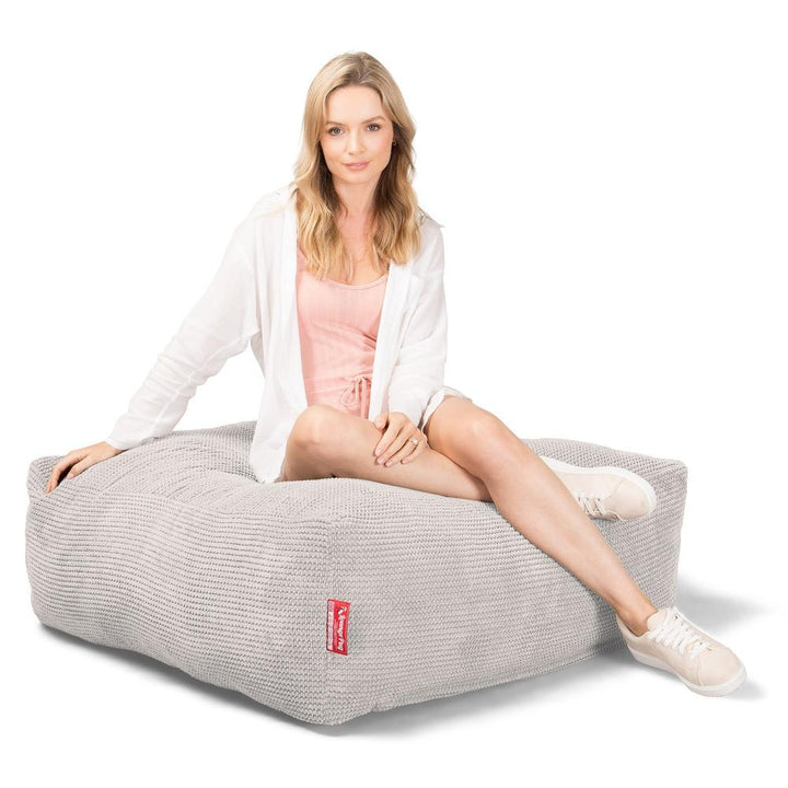 CloudSac 250 Pouf Ottomane Repose-pieds à Mémoire de Forme HOUSSE SEULE - Remplacement / Pièces détachées 011