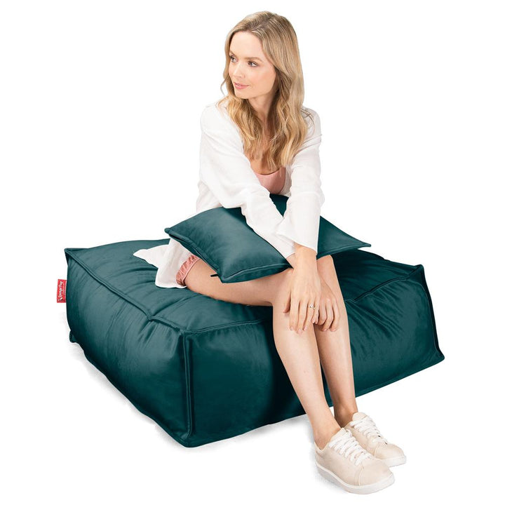 CloudSac 250 Pouf Ottomane Repose-pieds à Mémoire de Forme HOUSSE SEULE - Remplacement / Pièces détachées 017