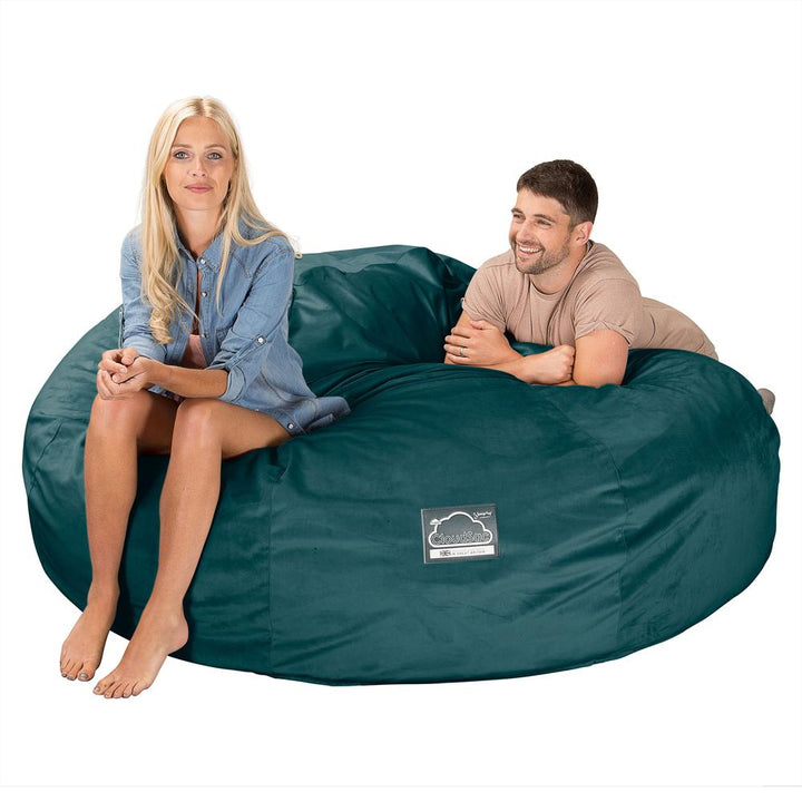 CloudSac 3000 XXL Grand Canapé Pouf à Mémoire de Forme HOUSSE SEULE - Remplacement / Pièces détachées 015