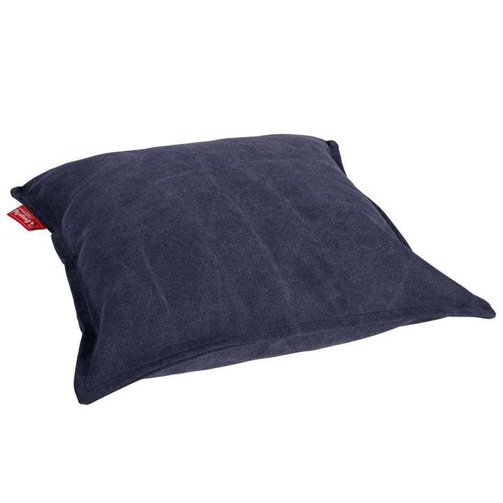 Grand Coussin 70 x 70cm - Stonewashed Bleu Marine 02