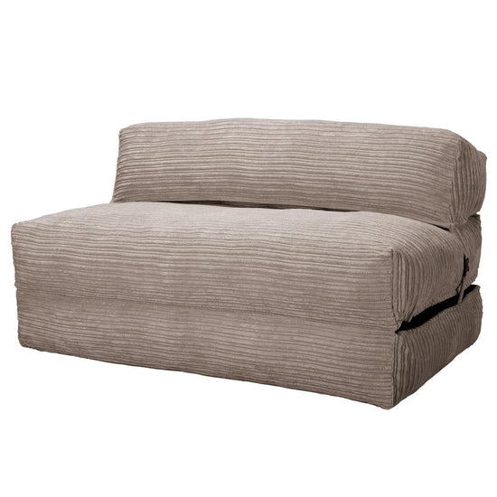 Lounge Pug, Avery, Fauteuil Futon, Double, Côtelé Vison
