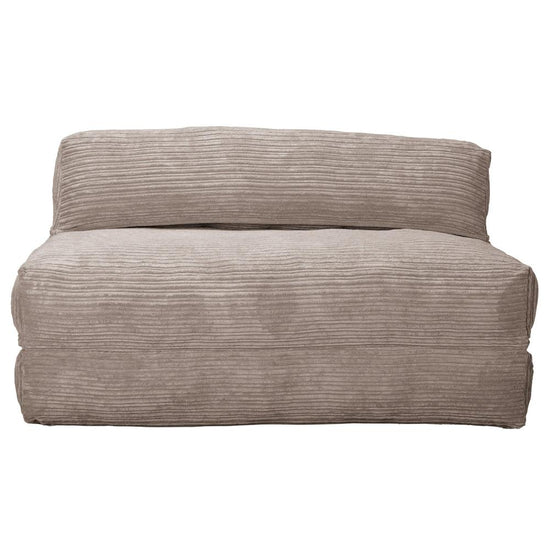 Lounge Pug, Avery, Fauteuil Futon, Double, Côtelé Vison