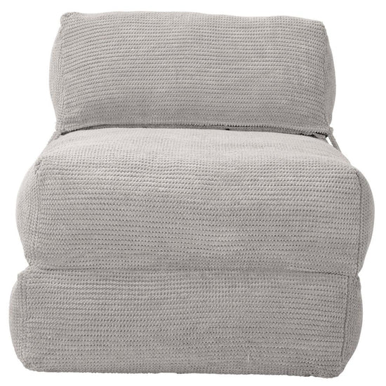 Lounge Pug, Avery, Fauteuil Futon, Unique, Pompon Crème