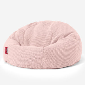 Pouf Poire Classique - Ellos Tricot épais Bébé rose