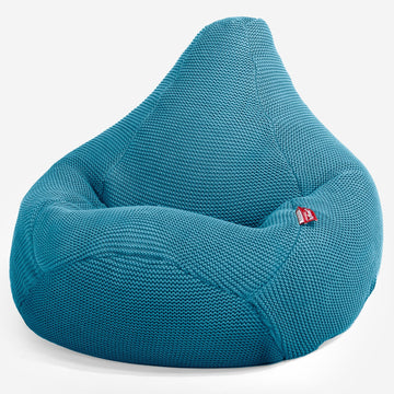 LOUNGE PUG - Pouf Poire Gamer - Poire - Ellos Tricoté Mer égée