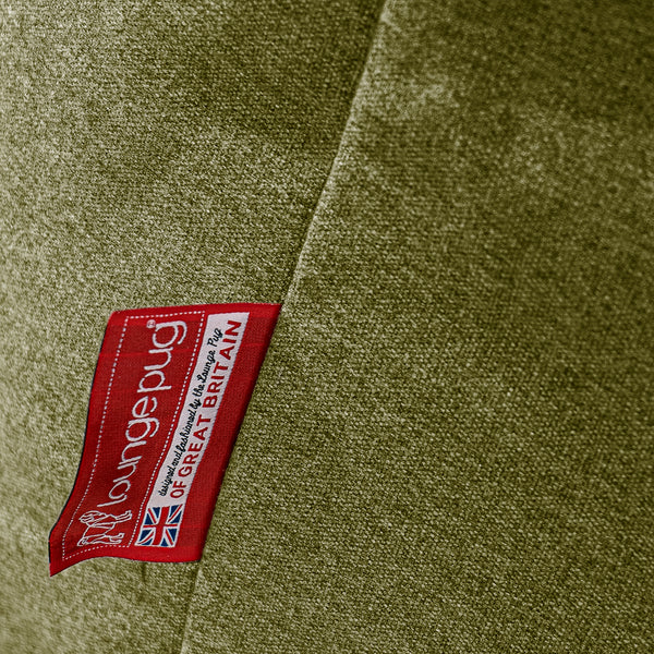 Traversin XXL - Interalli Laine Vert Acide Fabric Close-up Image