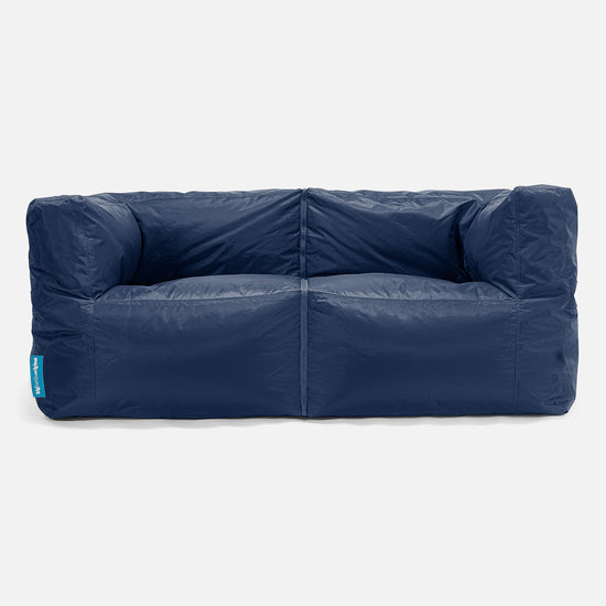 SmartCanvas™ Canapé Pouf Modulable 2 pièces - Bleu Marine 01