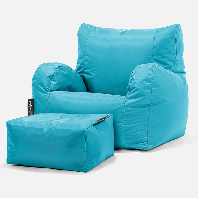 Fauteuil Pouf - SmartCanvas™ Aqua 02