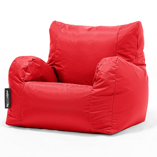 SmartCanvas™ Fauteuil Pouf - Rouge 01