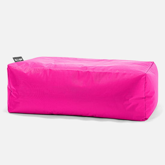 SmartCanvas™ Gros Pouf Repose Pied - Rose cerise 01