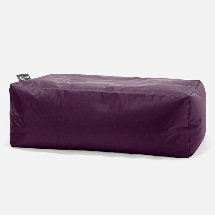 SmartCanvas™ Gros Pouf Repose Pied - Violet 01