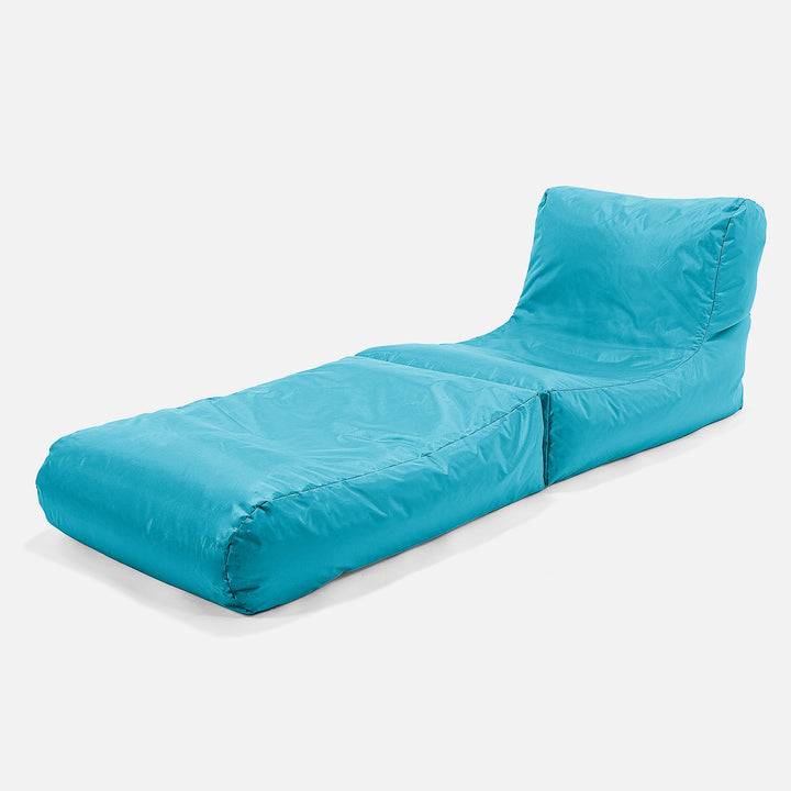 SmartCanvas™ Pouf Bain de Soleil Convertible - Aqua 02