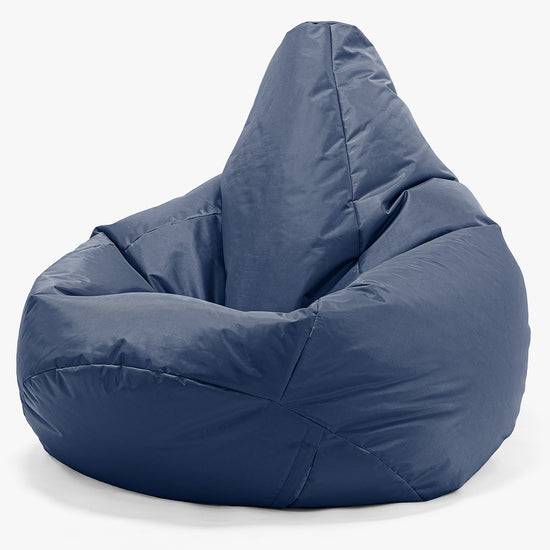 SmartCanvas™ Pouf Poire Gamer - Bleu Marine 02