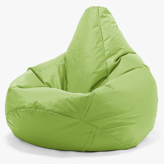 Pouf Poire Gamer - SmartCanvas™ Vert Acide 02