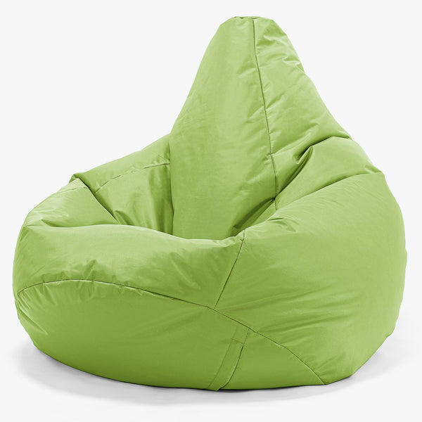 Pouf Poire Gamer - SmartCanvas™ Vert Acide 01