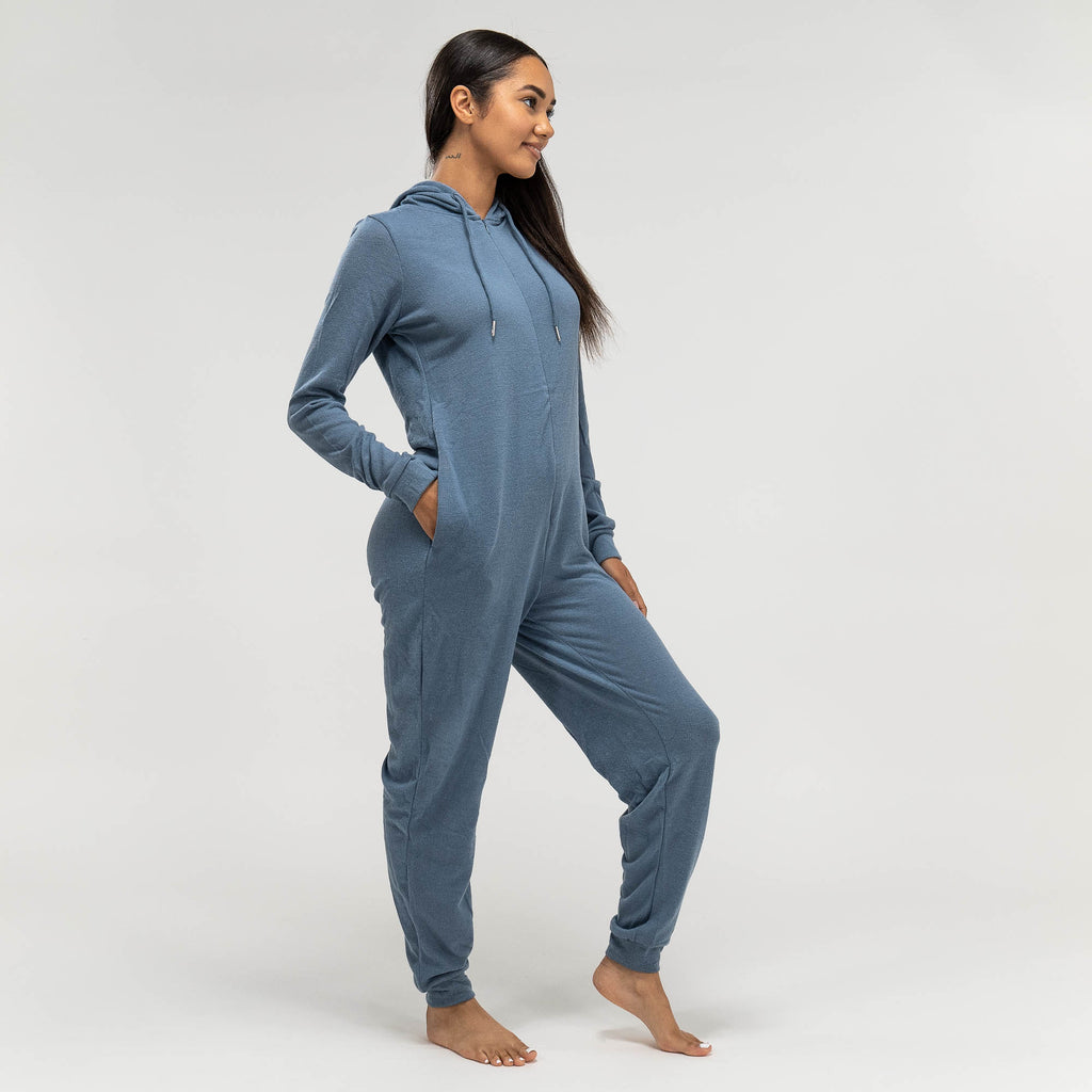 Combinaison Pyjama Bleu pour Femmes 03