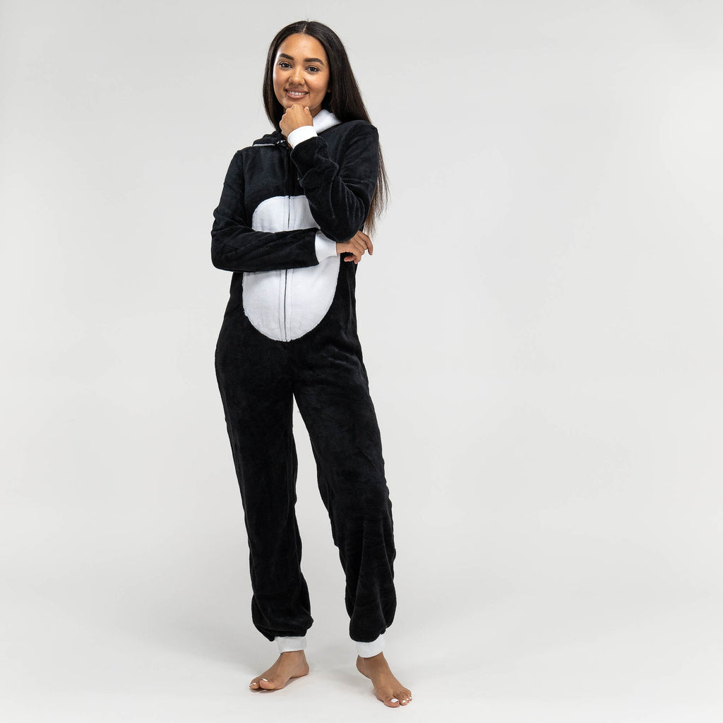 Combinaison Pyjama Panda en Polaire pour Femmes 03