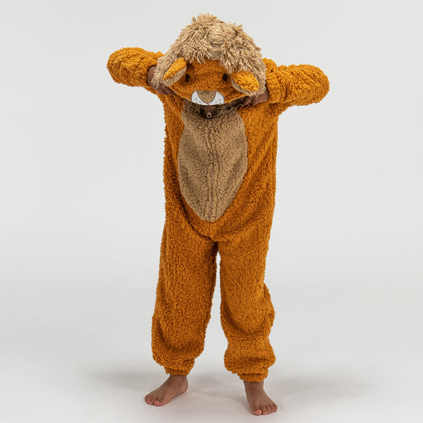 Combinaison Pyjama Polaire pour Enfants, Lion 01