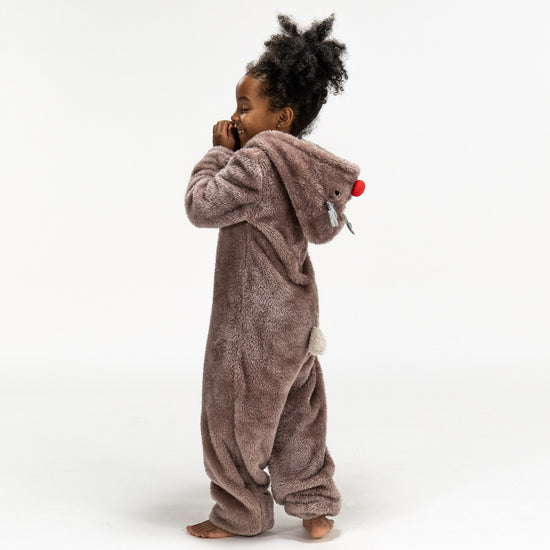 Combinaison Pyjama polaire pour enfants renne 5 10 ans Big Bertha Original CHF