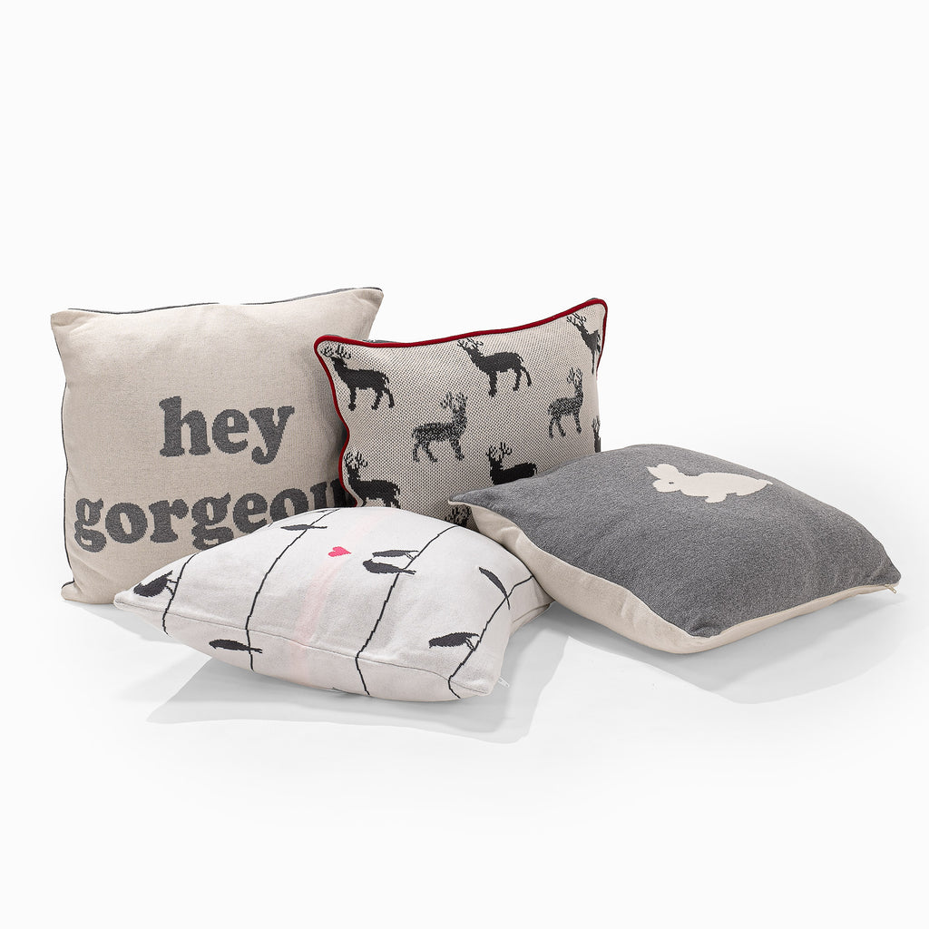 Coussin 47 x 47cm - 100% Coton Bird 03