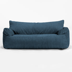 Joséphine Canapé Pouf pour Enfant 1-5 ans - Côtelé Bleu Marine