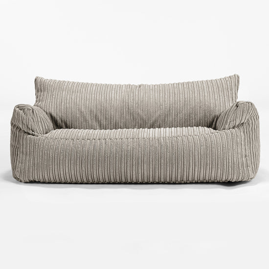 Joséphine Canapé Pouf pour Enfant 1-5 ans - Côtelé Vison 01